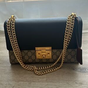 GUCCI PADLOCK SHOULDER BAG